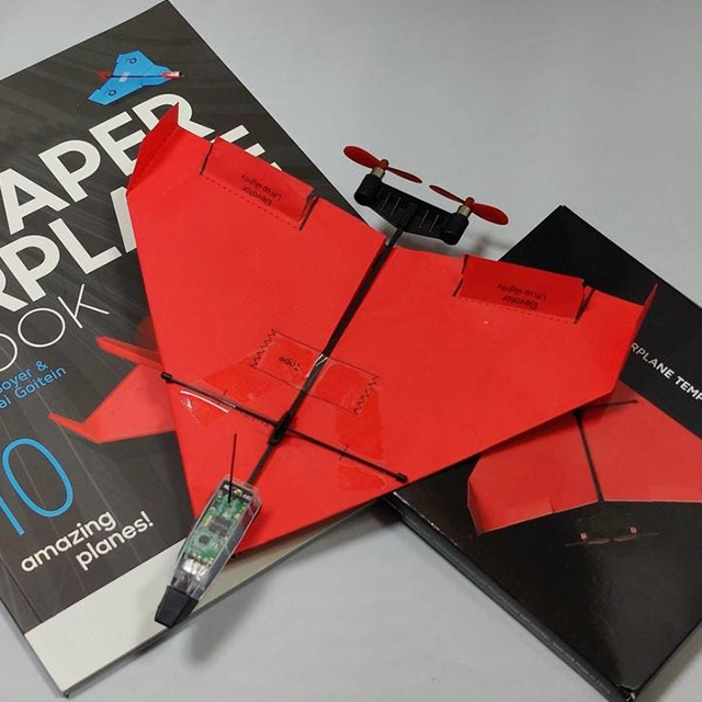 Smartphone-Controlled Paper Airplane