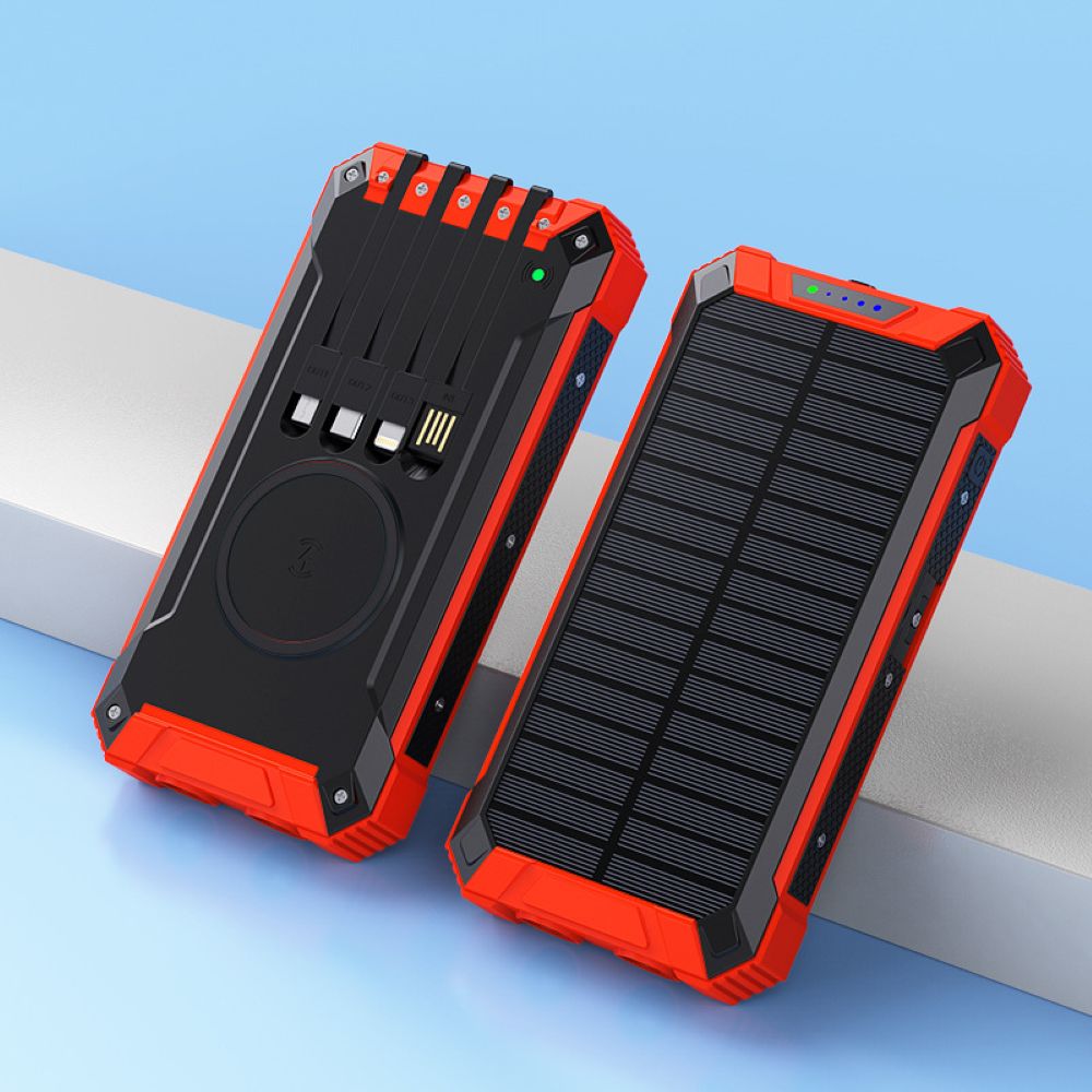 Solar Charger Power Bank ☀️🔋 Sun Power On-The-Go