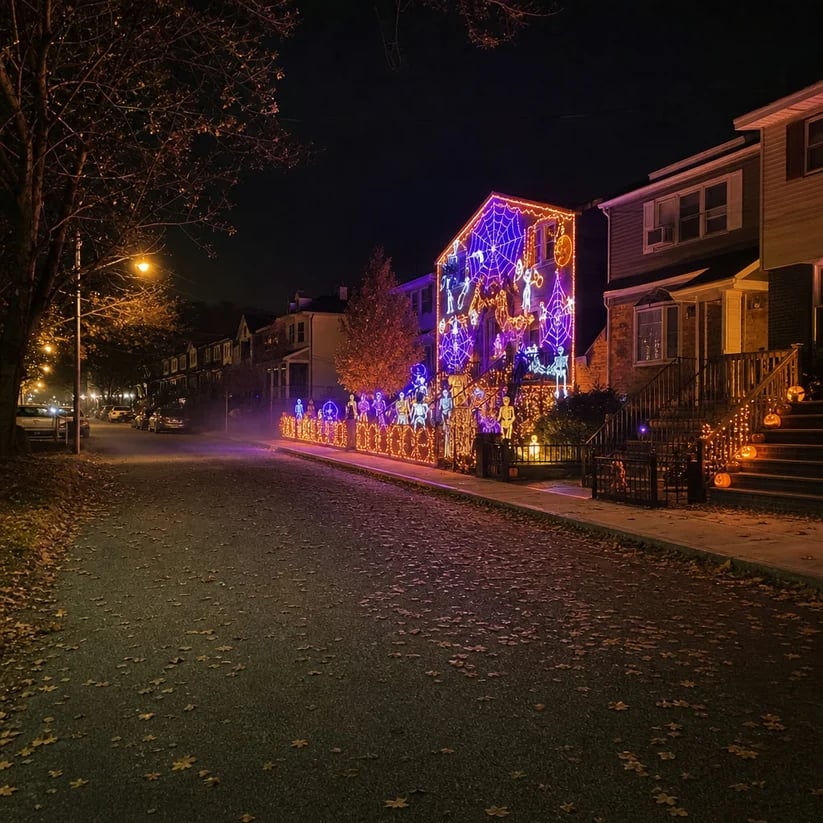 Christmas LED Mesh Curtain Lights for Outdoor Walls