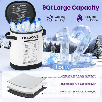 ONLYCARE Cold Therapy Machine for Knee & Joints with Timer