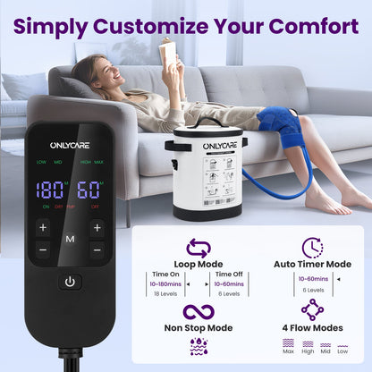 ONLYCARE Cold Therapy Machine for Knee & Joints with Timer
