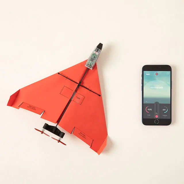 Smartphone-Controlled Paper Airplane
