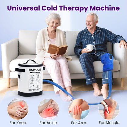 ONLYCARE Cold Therapy Machine for Knee & Joints with Timer