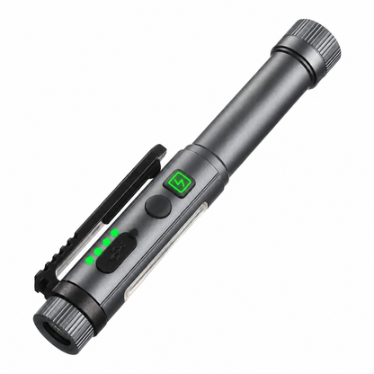 Magnetic Pen Light – 600LM Tactical Flashlight with Clip & Multi-Mode Lighting