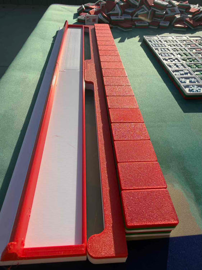 Christmas Mahjong Tiles – 160-Piece Premium Engraved Acrylic Set