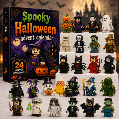 Halloween Countdown Calendar – 24 Daily Surprises Gift Box