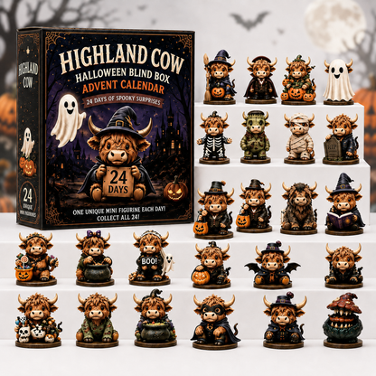 Halloween Countdown Calendar – 24 Daily Surprises Gift Box