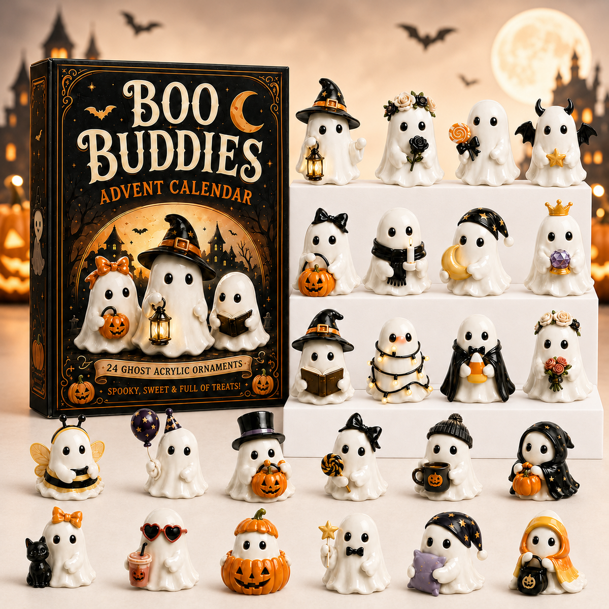 Halloween Countdown Calendar – 24 Daily Surprises Gift Box