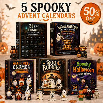 Halloween Countdown Calendar – 24 Daily Surprises Gift Box