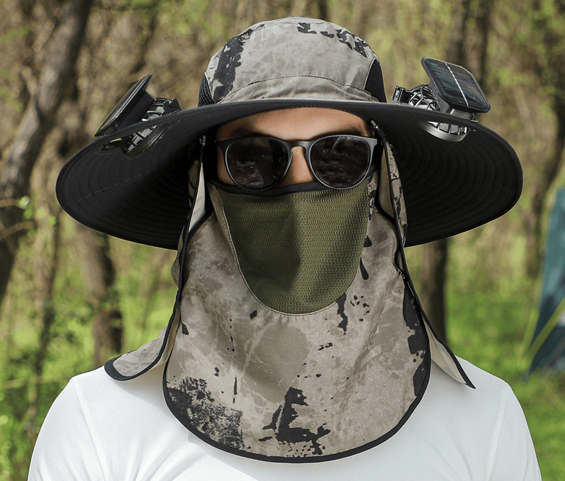 🎁Summer Hot Sale-50% Off🌞2026 New Ultralight Solar Fan Sun Hat – Lighter Than a Baseball!⚾(Only 11oz)