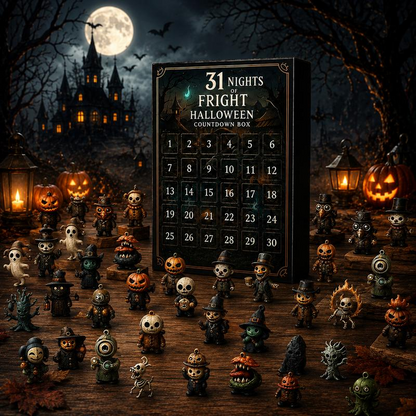 Halloween Countdown Calendar – 24 Daily Surprises Gift Box