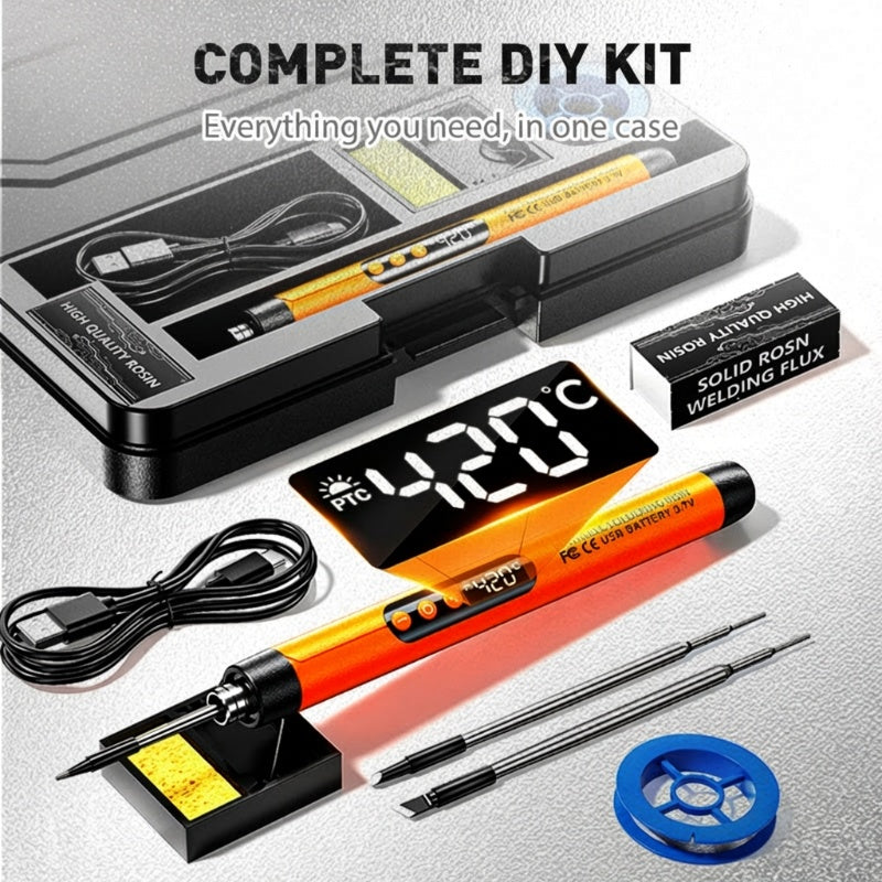 🎁Portable Electric Polishing & Soldering Kit – Perfect for All Surfaces!