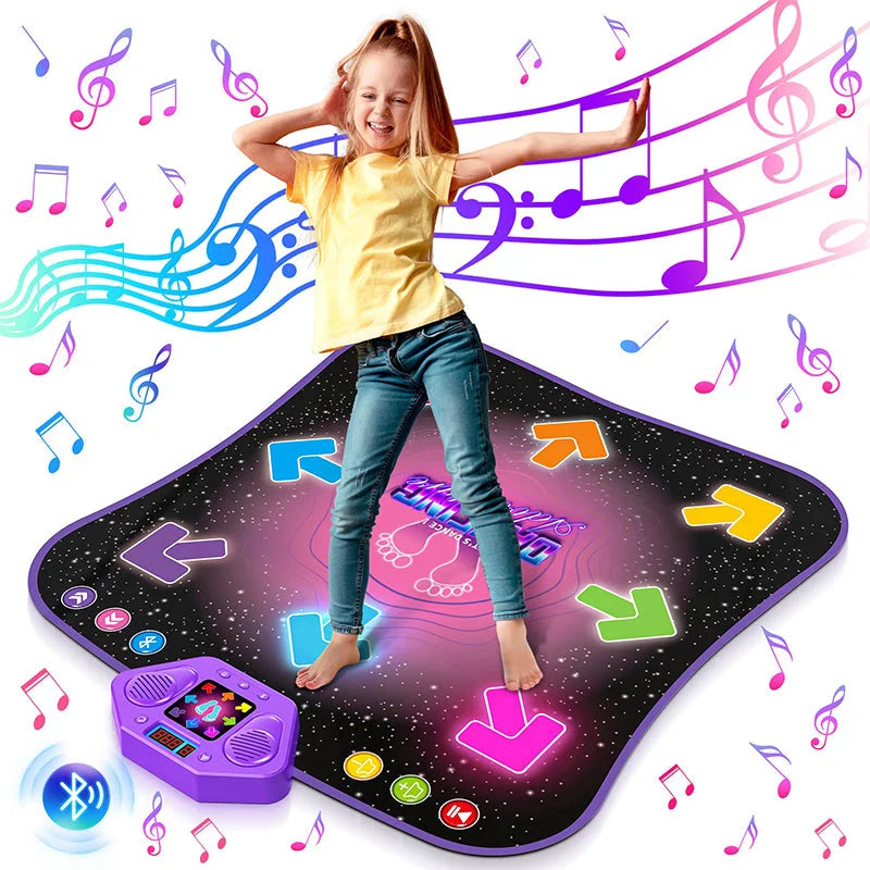 Aresheat™ LED Bluetooth Kids Dance Mat — Interactive Training Pad