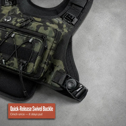 RunVest – Lightweight Hydration Chest Pack | Zero Bounce