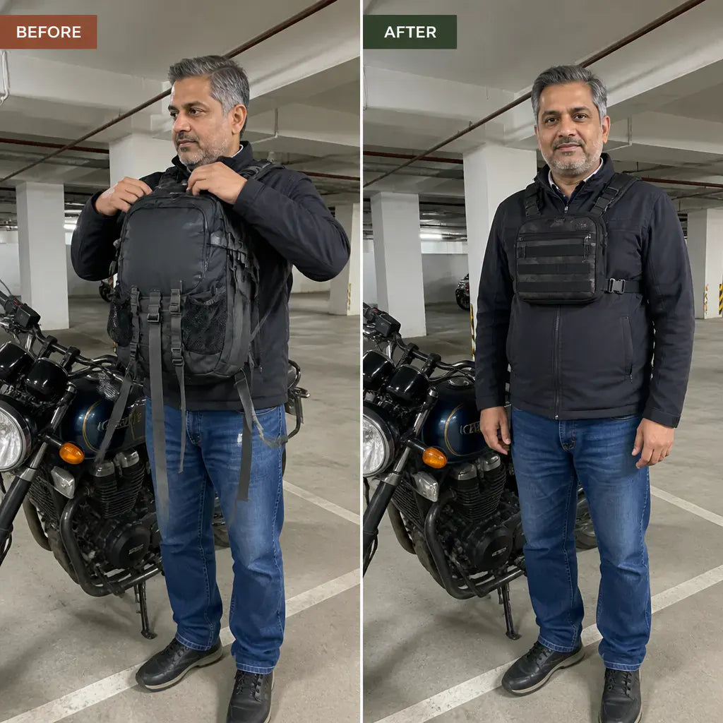 RunVest – Lightweight Hydration Chest Pack | Zero Bounce