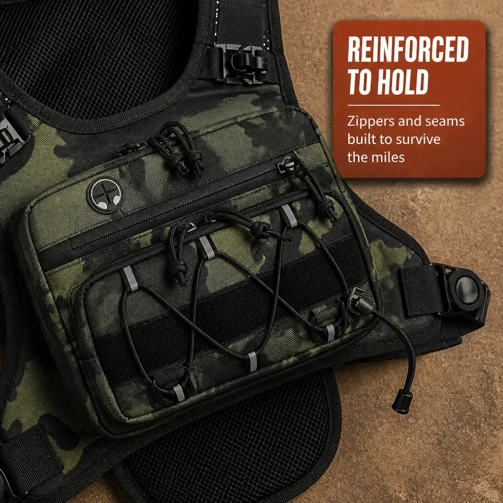 RunVest – Lightweight Hydration Chest Pack | Zero Bounce