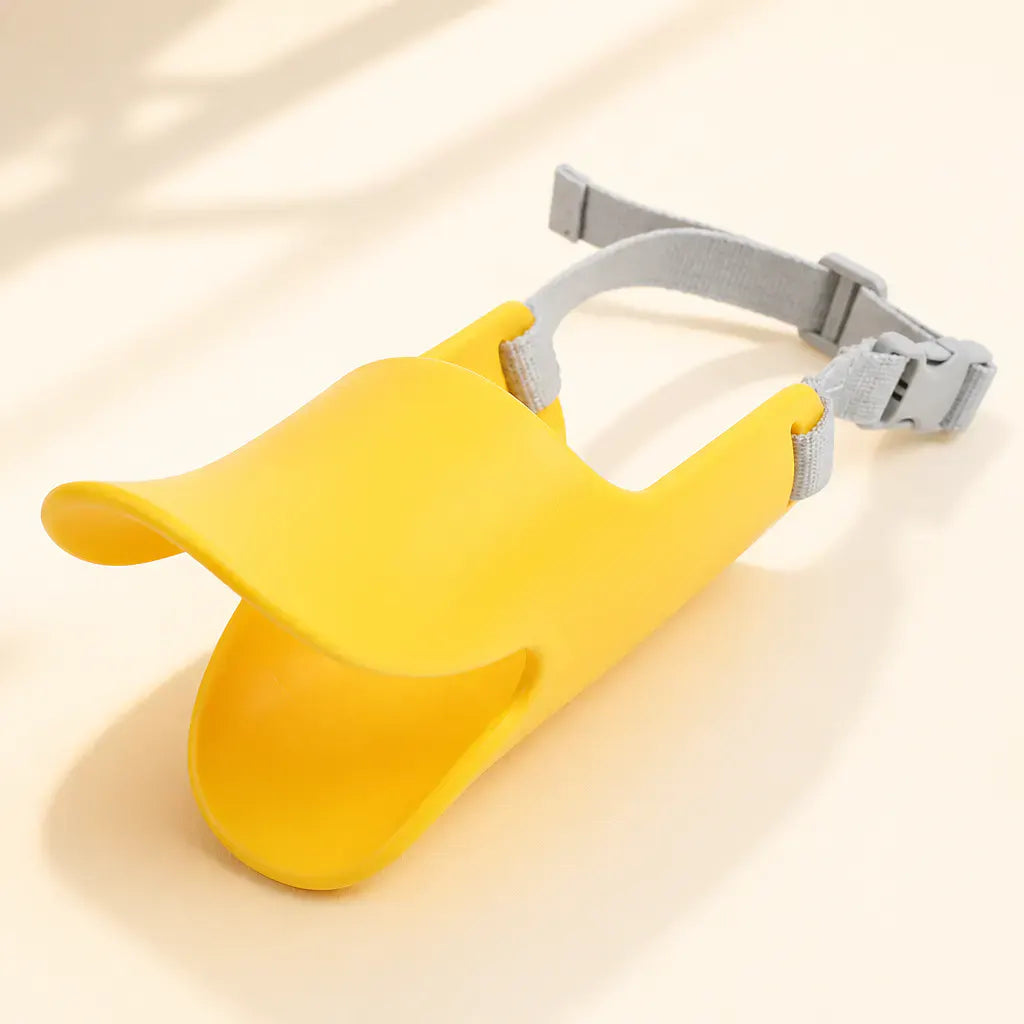 HushMuzzle – Soft Silicone Duck-Bill Dog Muzzle for Small Dogs