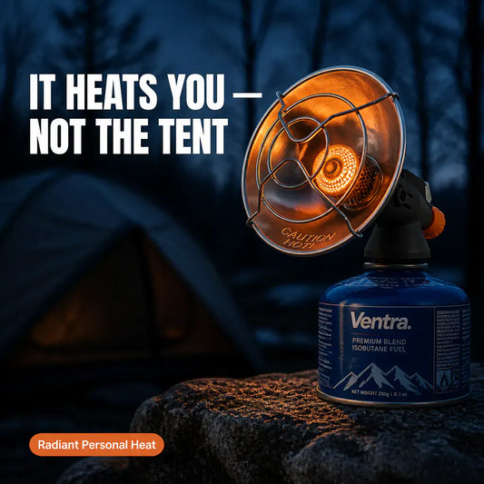PocketFurnace – Mini Camping Radiant Heater & Hand Warmer