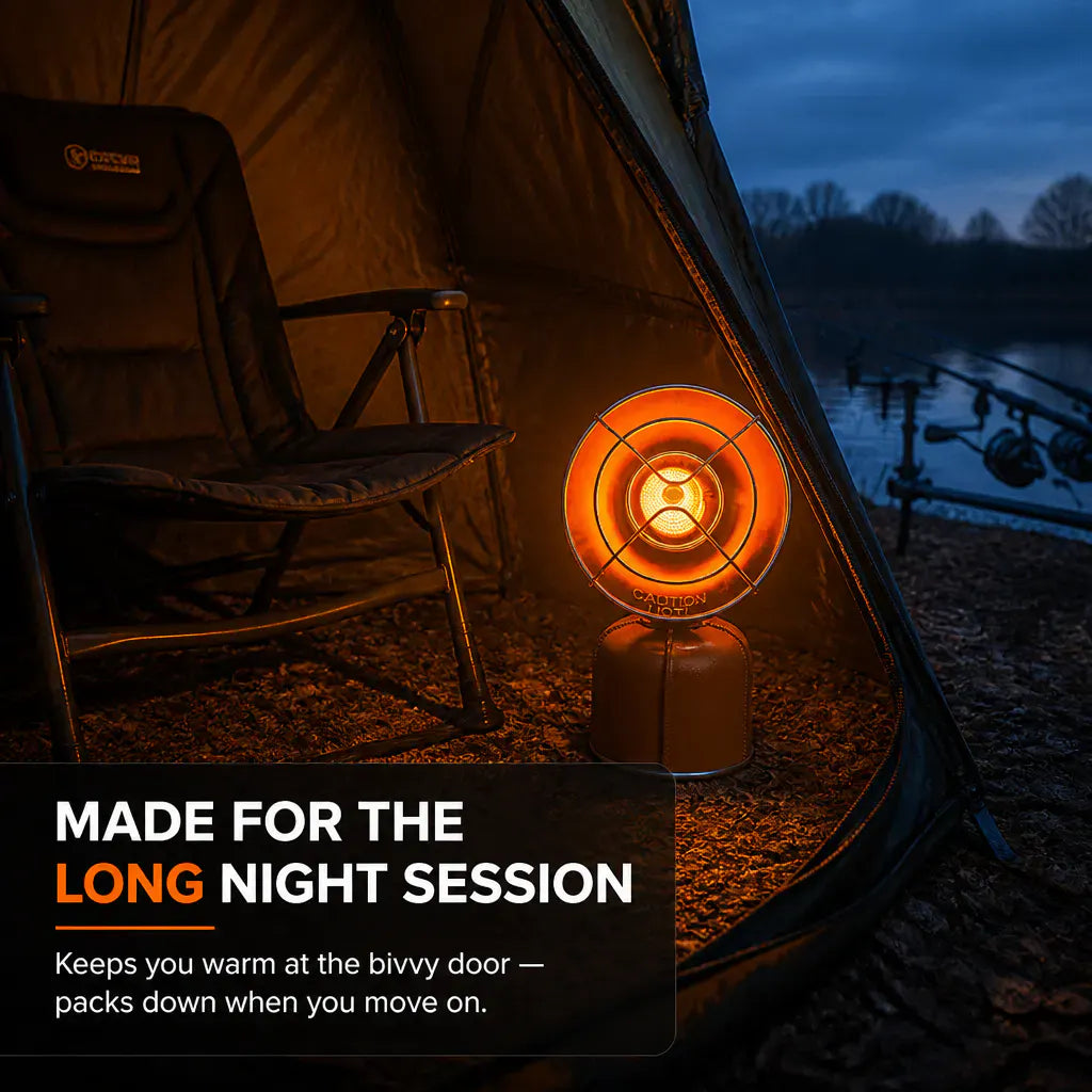 PocketFurnace – Mini Camping Radiant Heater & Hand Warmer