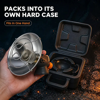 PocketFurnace – Mini Camping Radiant Heater & Hand Warmer