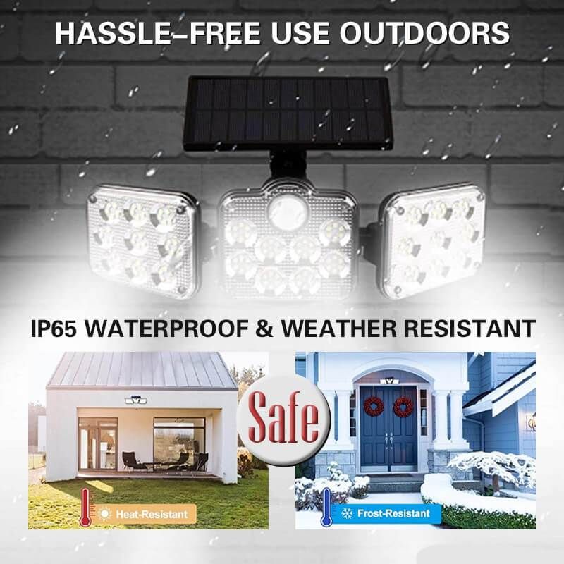 💥50% OFF TODAY ONLY⏰HURRY!🔥Triple LED Solar Wall Light
