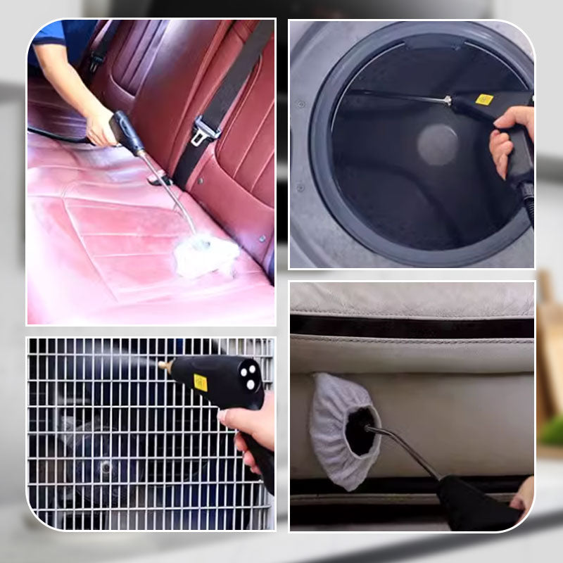 💥 50% RABATT! Multifunktionaler Dampfreiniger – 105°C Heißdampf, Tragbar & Mit Zubehör für Saubere Oberflächen Ohne Chemie! 🧼