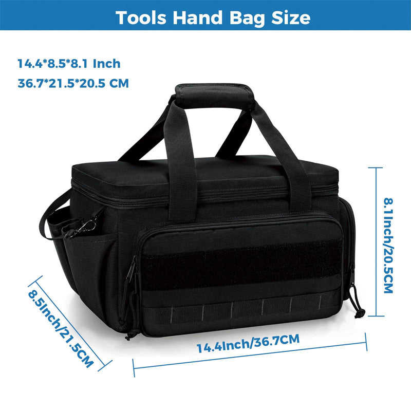 🧰 50% OFF NOW! 🔧 4-Inch Heavy-Duty Canvas Tool Bag – Durable Fabric, Multiple Pockets & Perfect for Tool Organization 🛠️