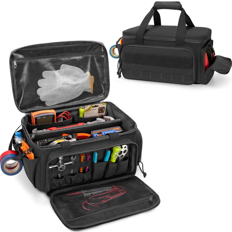 🧰 50% OFF NOW! 🔧 4-Inch Heavy-Duty Canvas Tool Bag – Durable Fabric, Multiple Pockets & Perfect for Tool Organization 🛠️