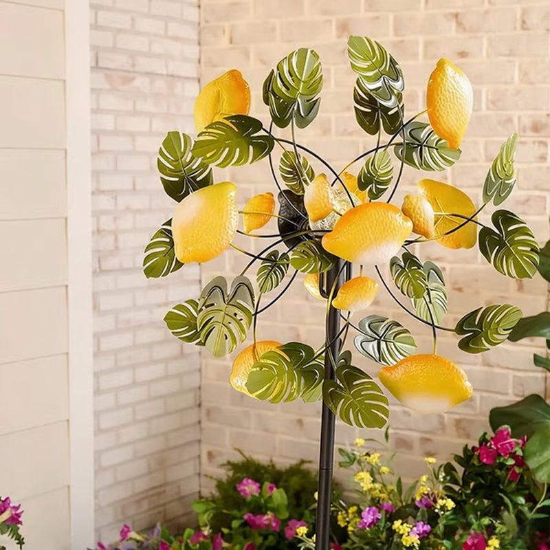 🌸Spring Sale 40% OFF🌬️🎡 Solar-Powered Wind Spinner for Garden