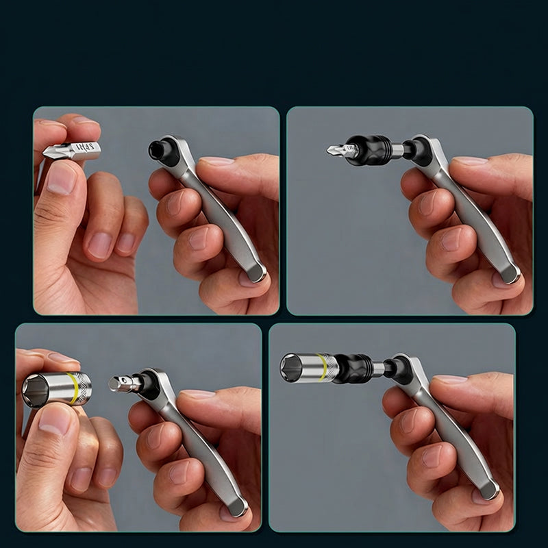 38-in-1 Magnetic Ratcheting Screwdriver Set