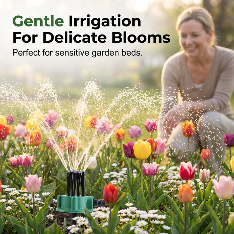 ⏳360° Rotating Lawn Sprinkler--Not just for the lawn: perfect summer fun for your kids! ☀️🏃‍♂️