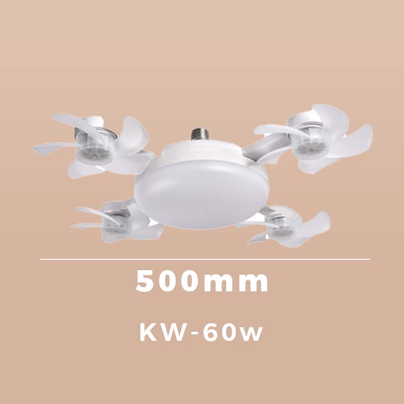 🌀50% OFF NOW! 💡 Ceiling Fan with E27 Socket – Silent 2-in-1 LED Fan with Remote Control – Cool & Light in One 🏠