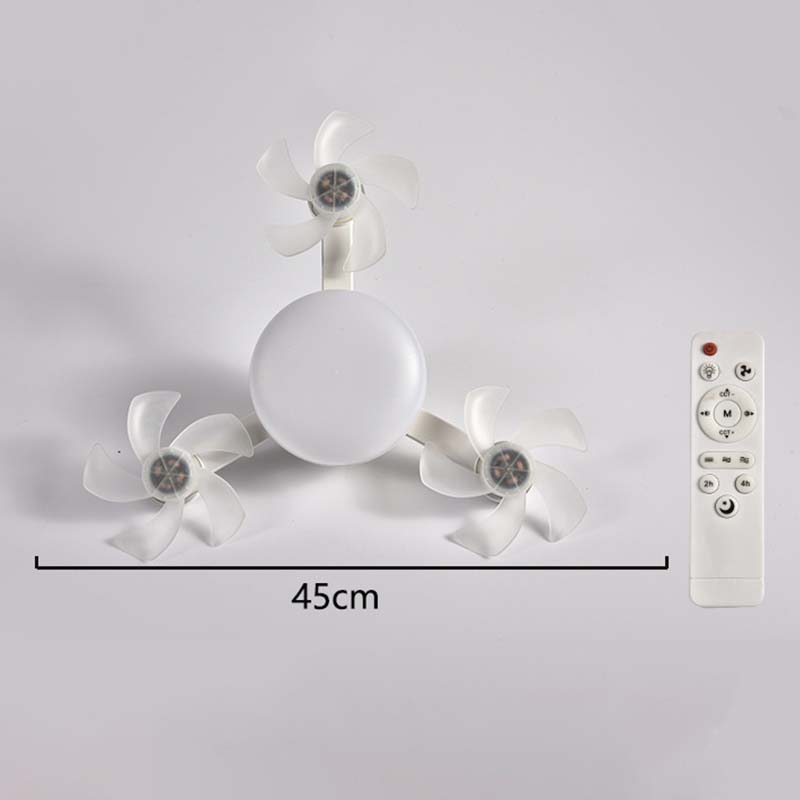 🌀50% OFF NOW! 💡 Ceiling Fan with E27 Socket – Silent 2-in-1 LED Fan with Remote Control – Cool & Light in One 🏠