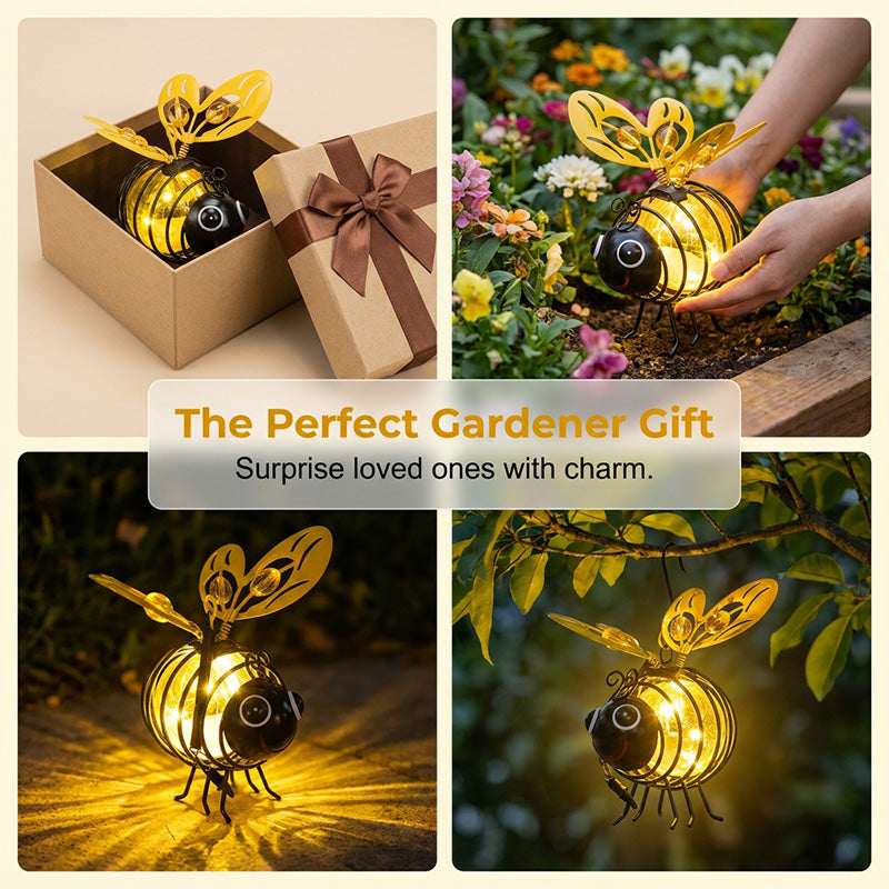 ⏰50% OFF!🔥50K+ SOLD! Solar-Powered Hanging Bee Light🐝