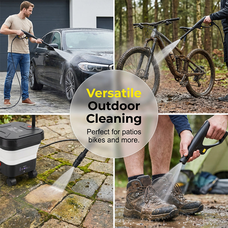 Portable Outdoor Wireless Car Washer