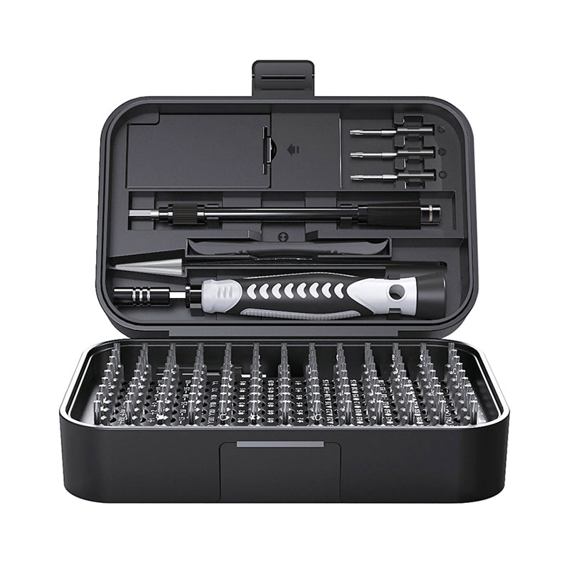 130-in-1 Magnetic Precision Screwdriver Set with Portable Storage Case