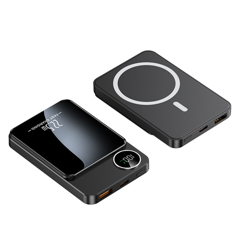 22.5W power bank – magnetic, slim, charges 3 devices at once!