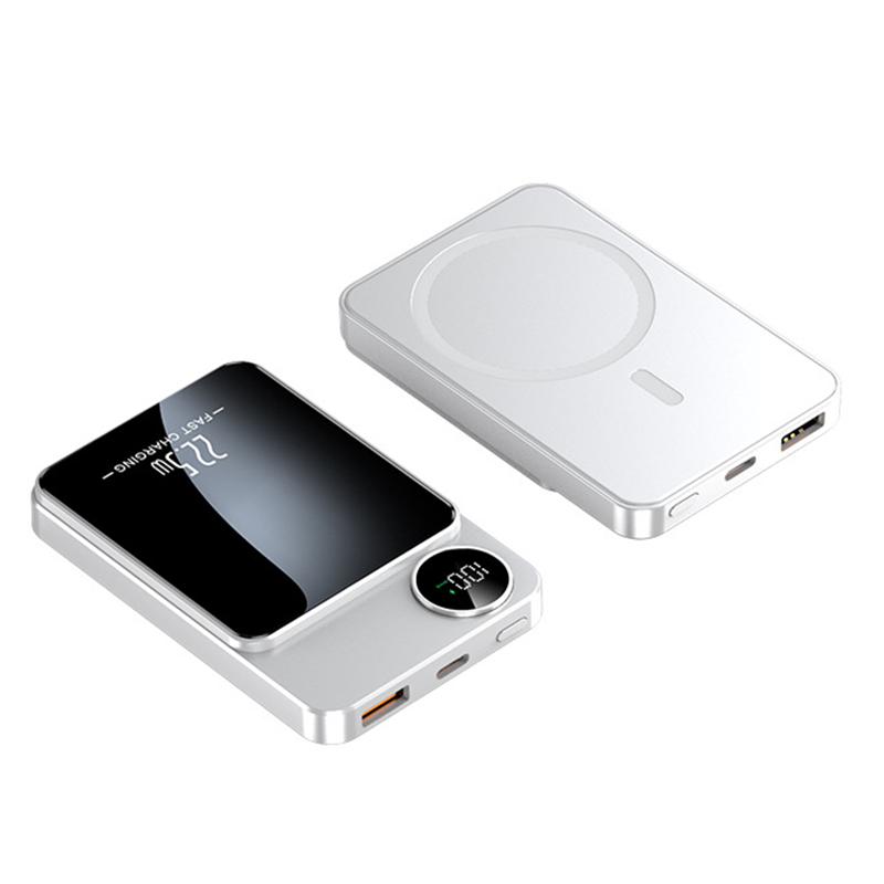 22.5W power bank – magnetic, slim, charges 3 devices at once!