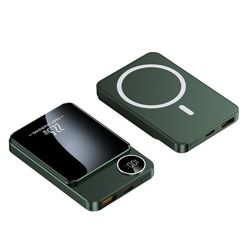 22.5W power bank – magnetic, slim, charges 3 devices at once!