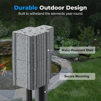 ☀️50% OFF !!  Solar Pond Aerator with Air Pump – Crystal Clear Water & Healthier Fish Without Electricity Bills 🐟