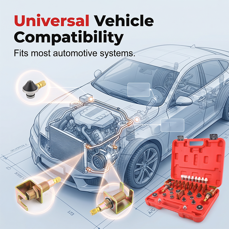 Universal Automotive Air Conditioning Leak Detection