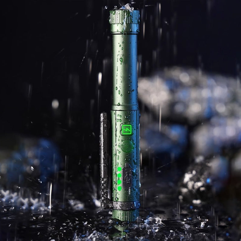 Magnetic Pen Light – 600LM Tactical Flashlight with Clip & Multi-Mode Lighting