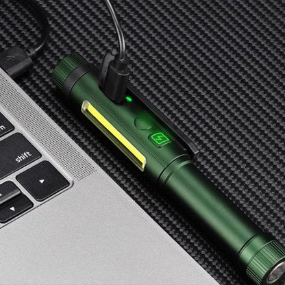 Magnetic Pen Light – 600LM Tactical Flashlight with Clip & Multi-Mode Lighting