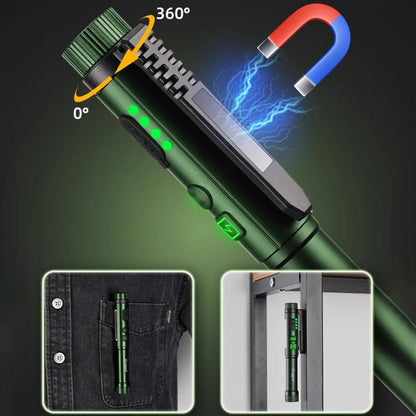 Magnetic Pen Light – 600LM Tactical Flashlight with Clip & Multi-Mode Lighting