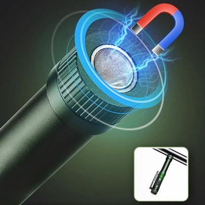 Magnetic Pen Light – 600LM Tactical Flashlight with Clip & Multi-Mode Lighting