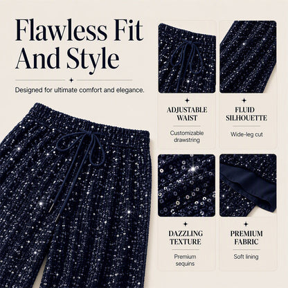 🛍️🔥Last Day Special Price £23.99!!👖Women's Elastic Waist Straight-Leg Pants